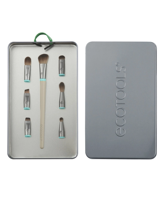 EcoTools Набор кистей для макияжа глаз Interchangeables, 8шт (1)