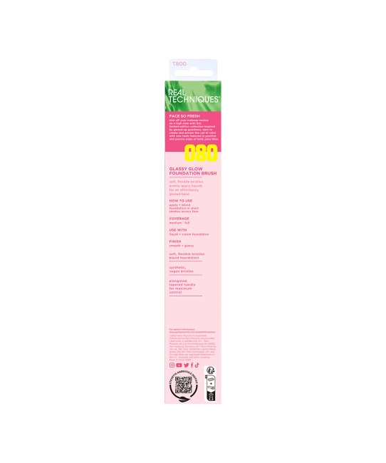 Real Techniques Кисть для тональной основы Nectar Pop, 1шт (3)