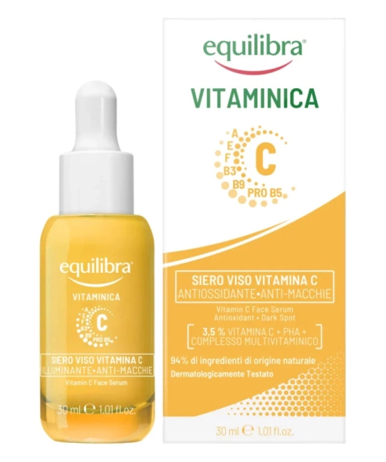 EQUILIBRA s.r.l. Сыворотка для лица с витамином С Vitaminica, 30мл (1)
