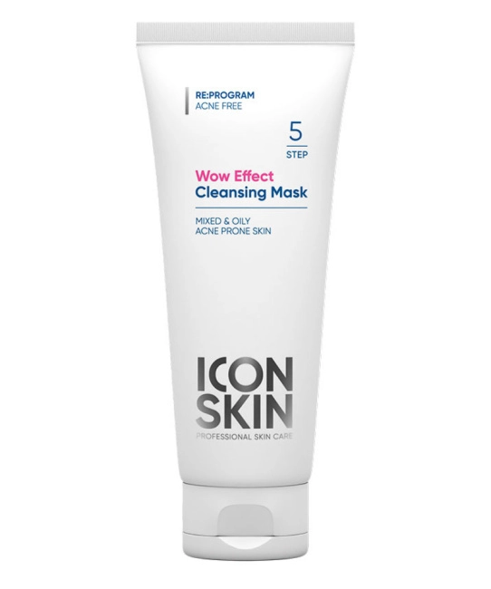 Icon skin Маска для лица очищающая WOW EFFECT, 75мл