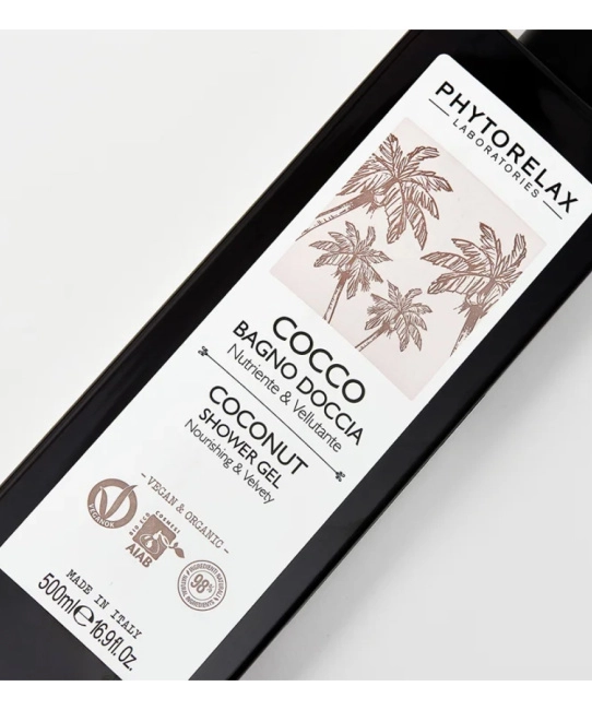 Phytorelax Гель для душа с маслом кокоса Питание и Гладкость, 500мл (1)