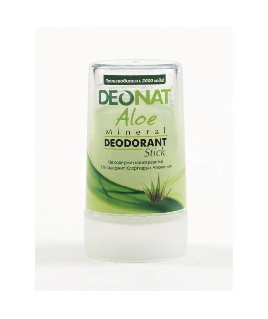 Deonat Дезодорант-кристалл стик с соком Алоэ, 40г