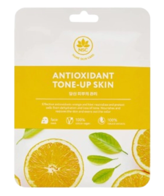 NAME SKIN CARE Маска тканевая для лица Антиоксидантная и Тонус кожи, 22мл