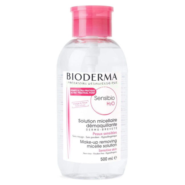 Bioderma Вода мицеллярная для чувствительной кожи, 500мл