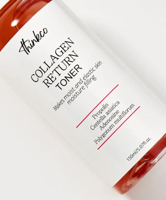 Thinkco Тонер восстанавливающий с коллагеном Collagen Return TONER, 150мл (1)