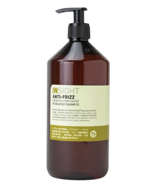 INSIGHT INSIGHT Микс ANTI-FRIZZ ( Шампунь разглаживающий для непослушных волос Hydrating Shampoo 900 ml;САШЕ), 900мл