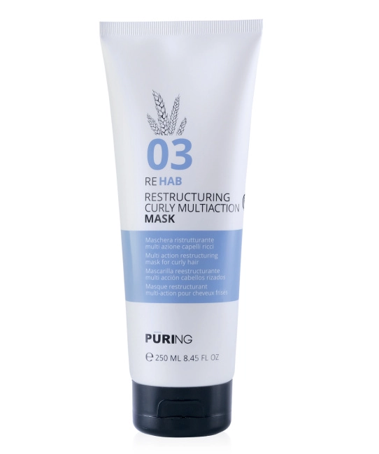 PURING Маска для кудрявых волос PR 03 REHAB, 250мл