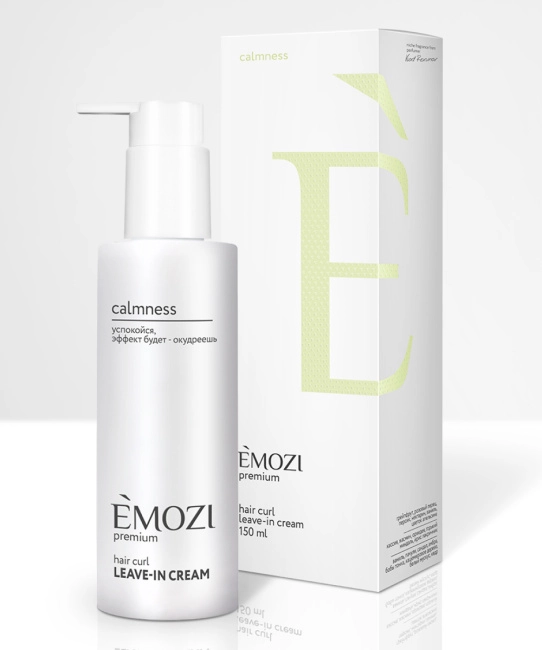 Emozi EMOZI Несмываемый крем для кудрявых волос, 150 мл, 150мл