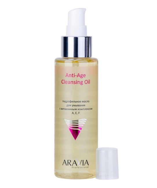 Aravia Professional Гидрофильное масло для умывания с витаминным комплексом А,Е,F, 110мл (1)