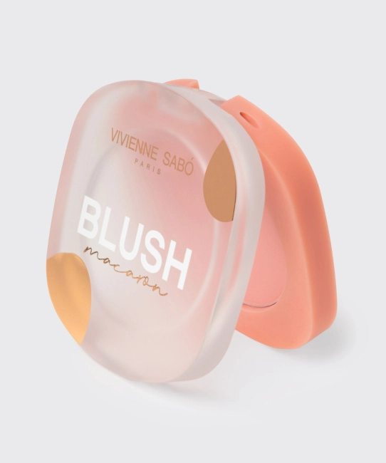Vivienne Sabo Румяна матовые для лица Macaron тон 01 персиковый, 4.1г (1)