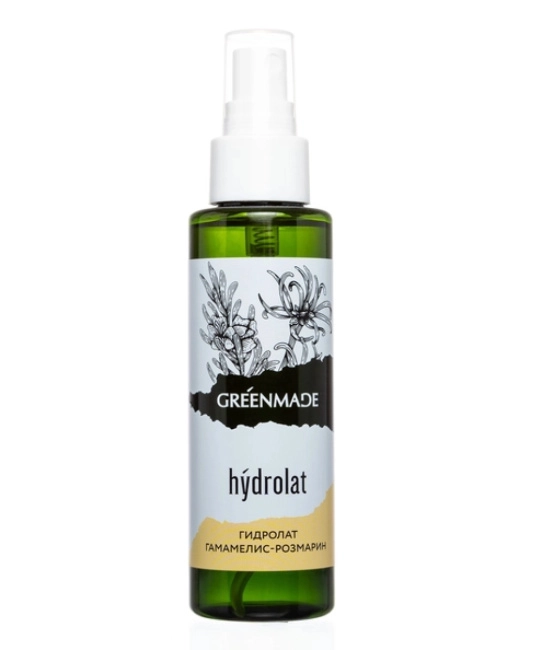 Greenmade Гидролат ГАМАМЕЛИС-РОЗМАРИН, 110мл (2)
