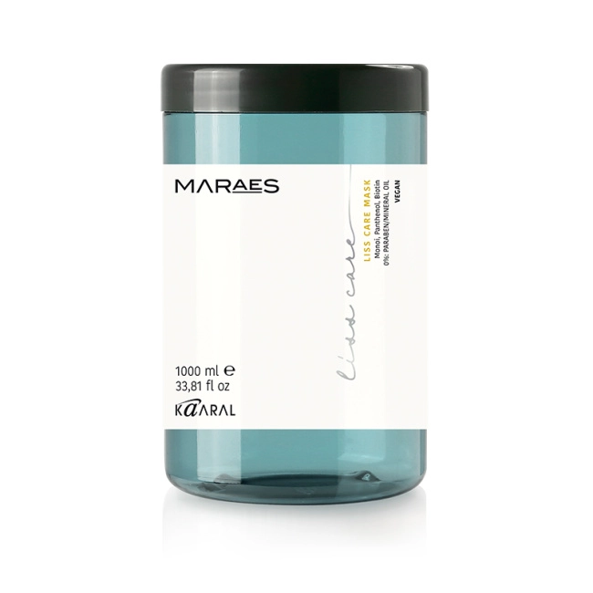 Kaaral Маска разглаживающая для прямых волос, MARAES Liss Care, 1000мл