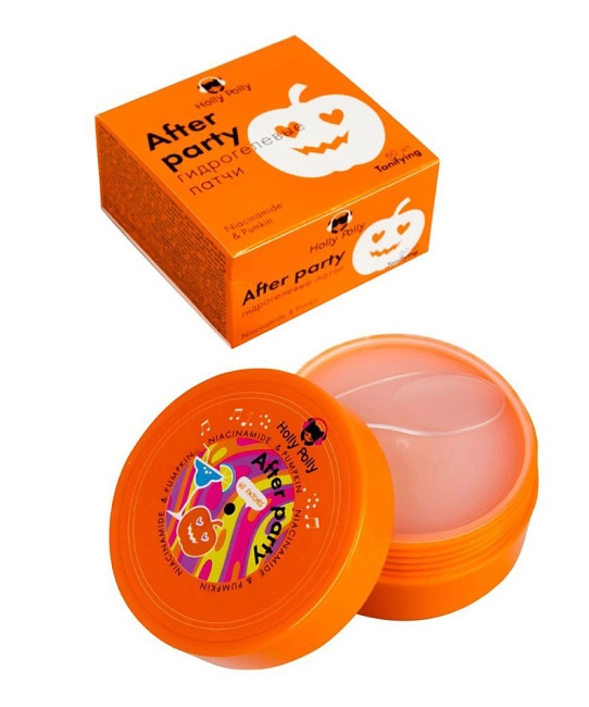 Holly Polly Гидрогелевые патчи для глаз с ниацинамидом и экстрактом тыквы, 60шт (3)