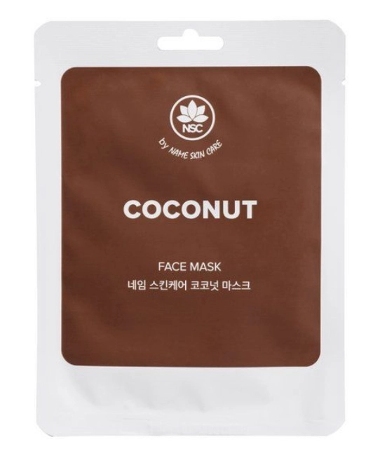 NAME SKIN CARE Маска тканевая для лица с Кокосом, 22мл