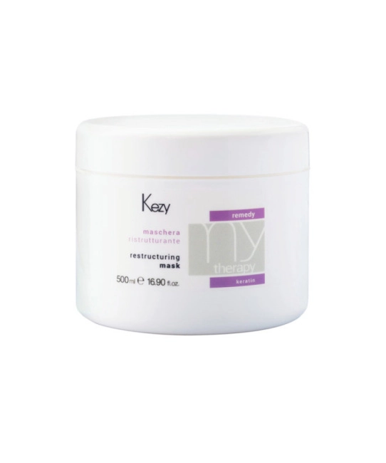 Kezy Маска реструктурирующая для волос c кератином My Therapy Remedy Keratin, 500мл
