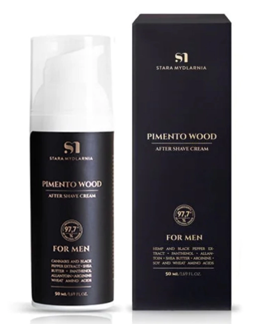 Stara Mydlarnia Крем после бритья PIMENTO WOOD, 50мл