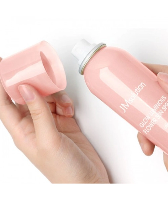 JM Solution Спрей солнцезащитный с экстрактом розы GLOW LUMINOUS FLOWER SUN SPRAY ROSЕ, 180мл (2)