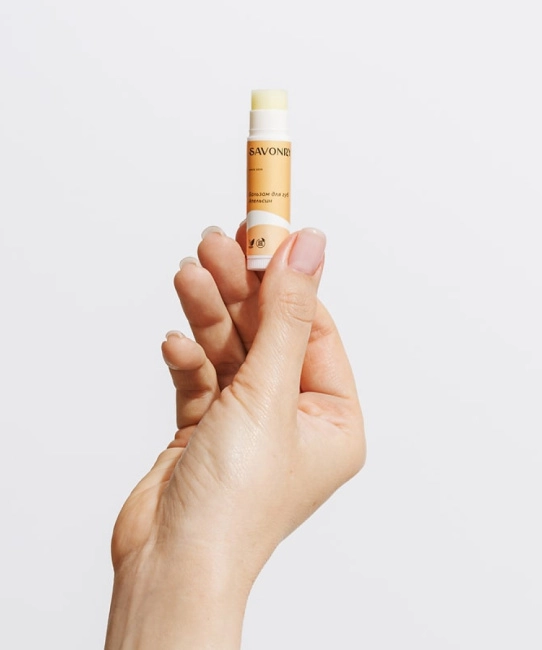 SAVONRY Бальзам для губ АПЕЛЬСИН, 5.5мл (5)