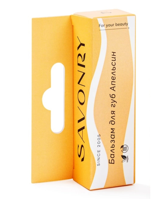 SAVONRY Бальзам для губ АПЕЛЬСИН, 5.5мл (2)