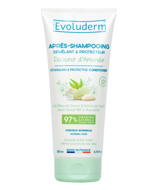 Evoluderm Защитный кондиционер с молочком Сладкого миндаля и маслом Ши, 200мл