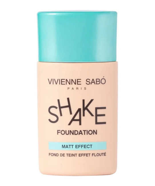 Vivienne Sabo Крем тональный матирующий "Shakefoundation matt" тон 03: золотисто-бежевый, 25мл