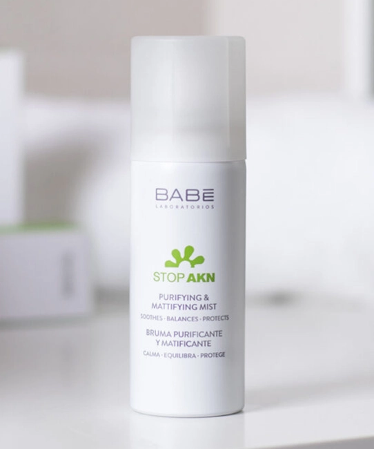 BABE Laboratorios Мист для лица очищающий и матирующий, 75мл (2)