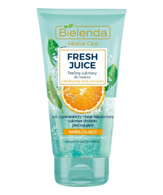 Bielenda Скраб увлажняющий сахарный FRESH JUICE Апельсин, 150г
