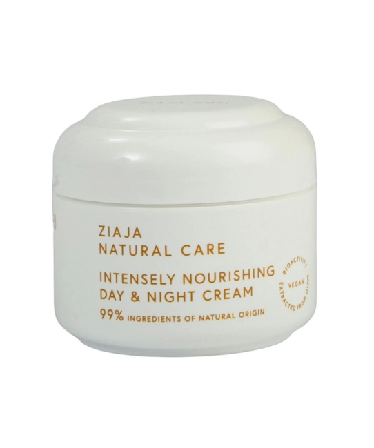 ZIAJA Крем для лица интенсивно питательный дневной и ночной "Natural care", 50мл