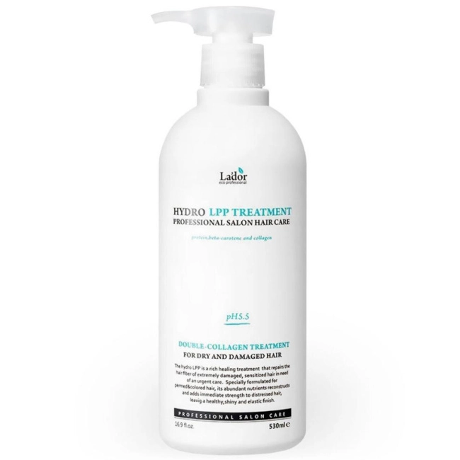 Lador Восстанавливающая маска для волос HYDRO LPP TREATMENT, 530мл