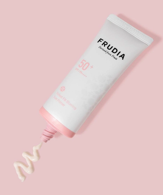 FRUDIA Солнцезащитный крем-праймер с матирующим эффектом SPF 50+/PA+++, 40г (3)