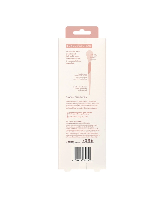 EcoTools Кисть для тональной основы Luxe, 1шт (3)