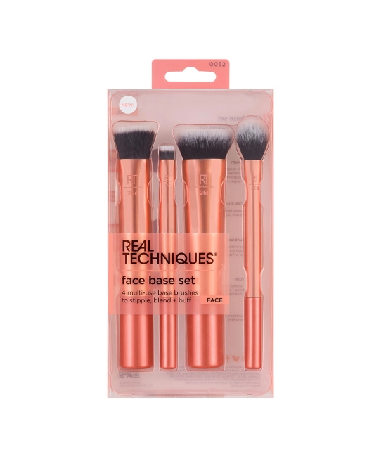 Real Techniques Набор кистей для макияжа Face Base Set, 4шт