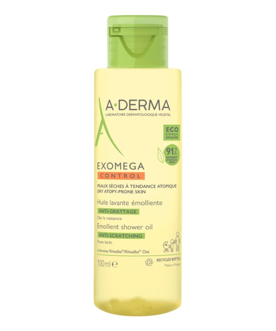 A-DERMA Масло для душа смягчающее EXOMEGA CONTROL, 100мл