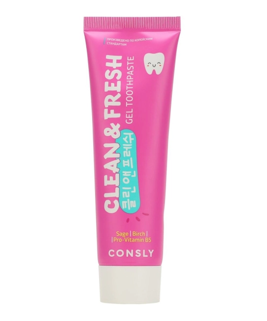 Consly Гелевая зубная паста Clean&Fresh, 105г