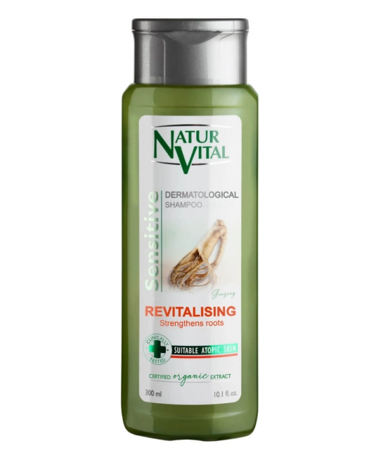 Natur Vital Шампунь для волос восстанавливающий Женьшень, 300мл