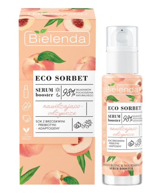 Bielenda Сыворотка-усилитель увлажнение и питание ECO SORBET Peach, 30мл (1)