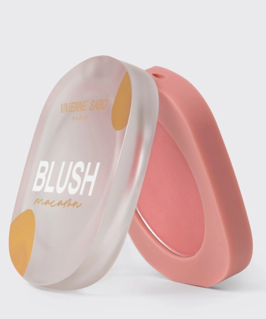 Vivienne Sabo Румяна матовые для лица Macaron тон 03 нежно-розовый, 4,1 г, 4.1г (5)