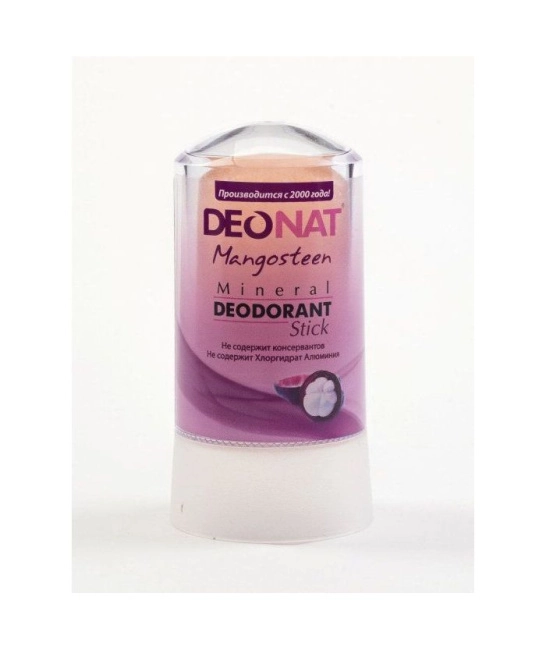 Deonat Дезодорант-кристалл стик с соком Мангостина, 60г