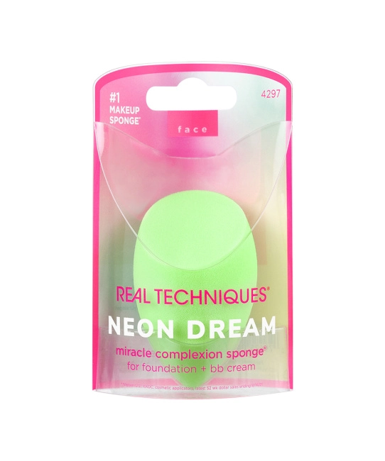 Real Techniques Спонж для макияжа Neon Dream, 1шт
