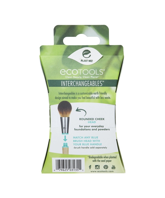 EcoTools Насадка-кисть для румян сменная Interchangeables, 1шт (5)