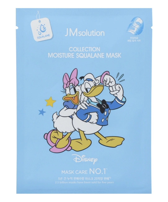 JM Solution Маска тканевая увлажняющая со скваланом Moisture Squal Mask, 30мл