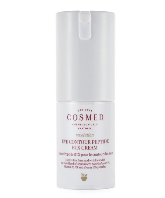 Cosmed Крем для контура глаз с пептидами REVOLUTION EYE CONTOUR PEPTIDE BTX CREAM, 15мл
