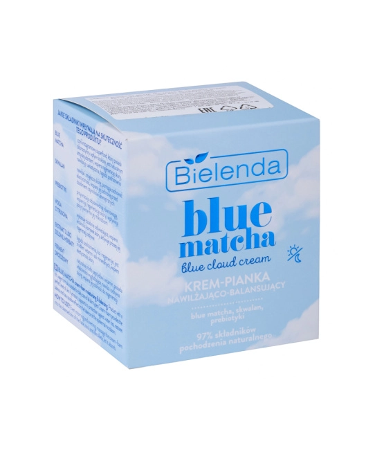 Bielenda Крем увлажняющий балансирующий BLUE MATCHA, 50мл (2)