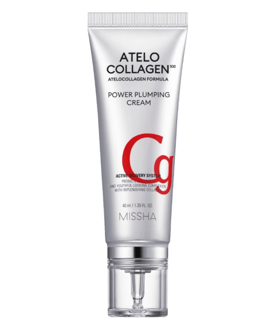 MISSHA Крем для лица с коллагеном Atelo Collagen 500 Power Plumping Cream, 40мл
