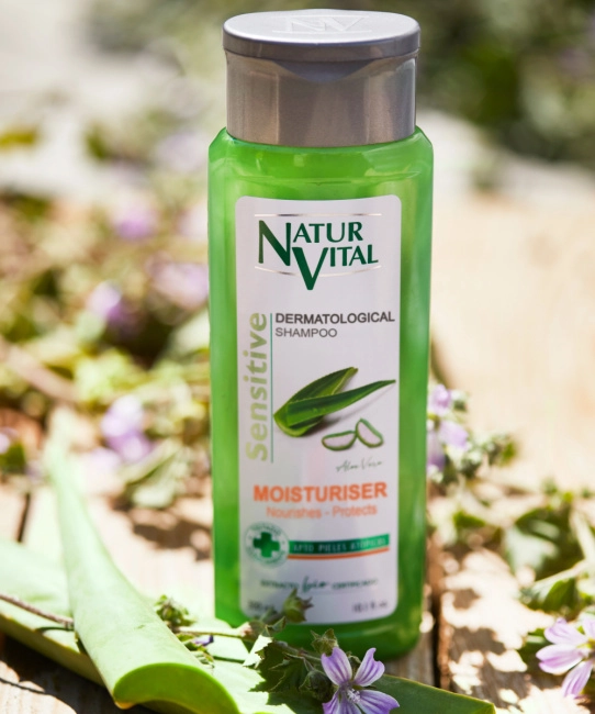 Natur Vital Шампунь для волос увлажняющий Алое Вера, 300мл (1)