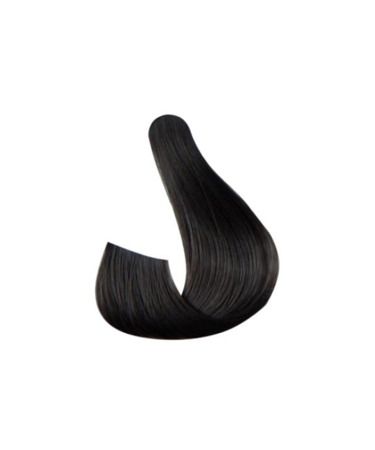 NOOK Краска для волос FLOW demi-permanent hair colour, тон 4.1 (темный шатен пепельный), 60мл (1)