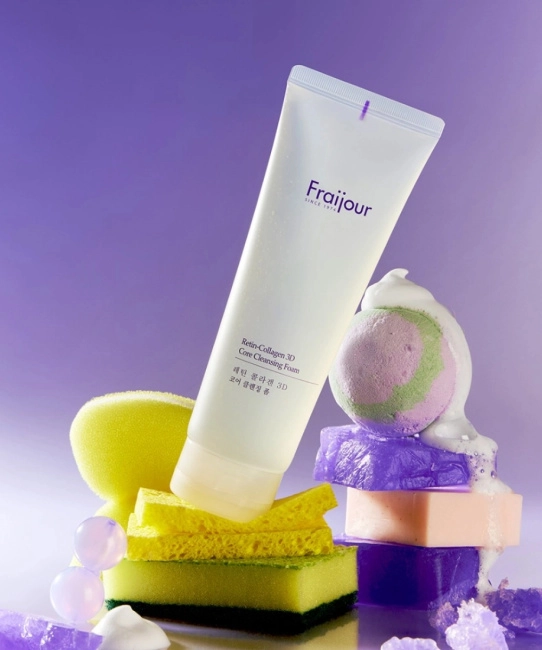 Fraijour Пенка-гель для умывания с коллагеном и ретинолом, 250мл (1)