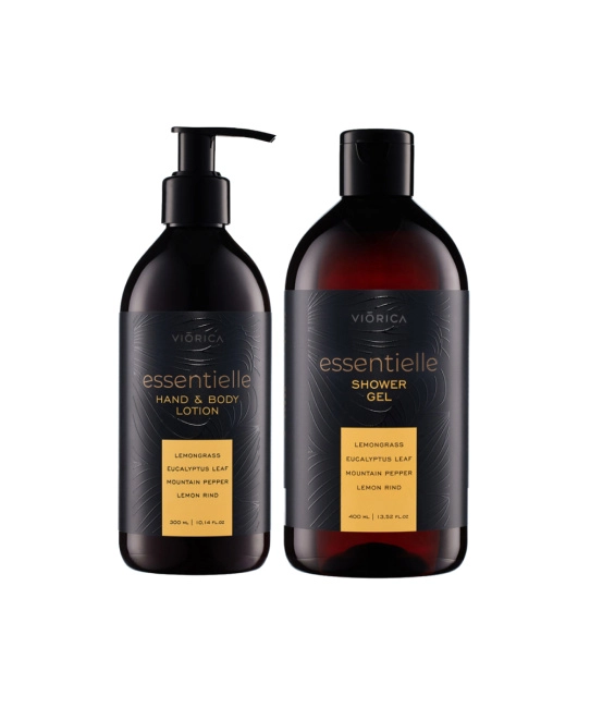 Viorica Набор Viorica Essentielle Лосьон д/рук+Гель д/душа + Авторская подарочная коробка
