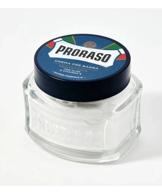PRORASO Крем до бритья защитный с алоэ и витамином Е, 100мл (1)
