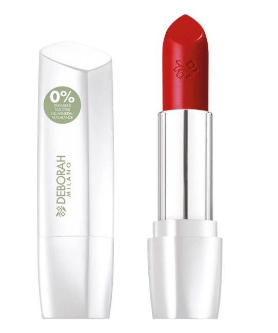 Deborah Milano Помада для губ FORMULA PURA LIPSTICK, тон: 10 Огнено-красный, 4мл